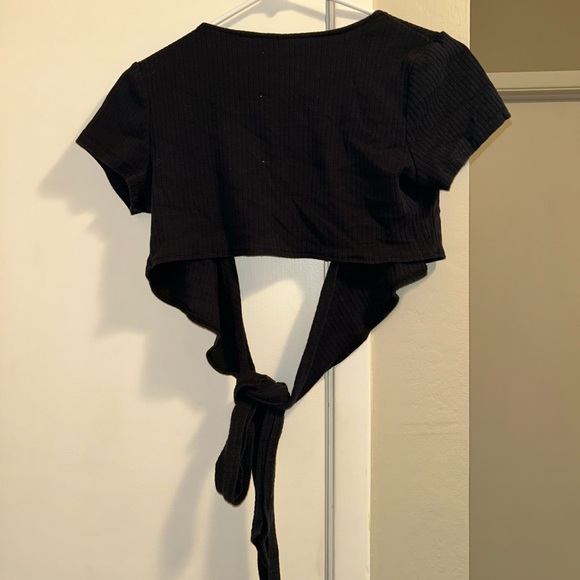 PAC Cares, Cropped Wrap Top, Medium - Picture 2 of 3